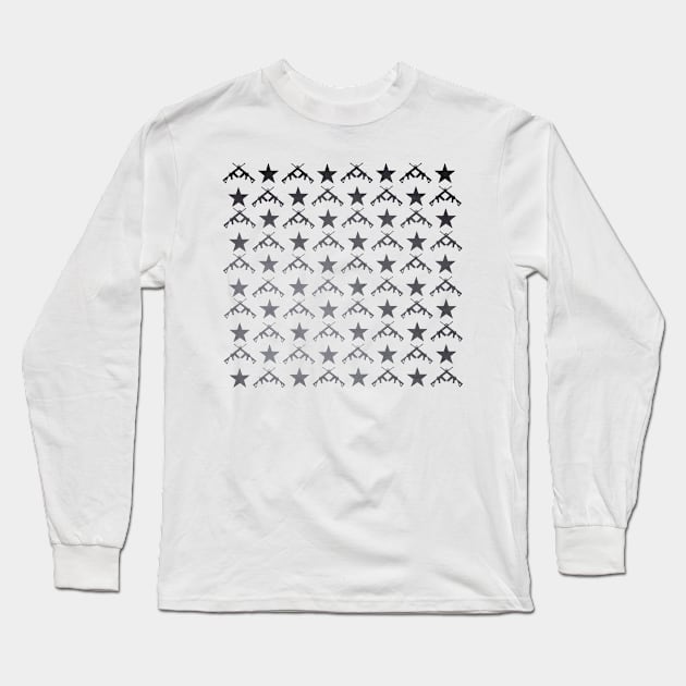 Stars and ARs Long Sleeve T-Shirt by bakerjrae